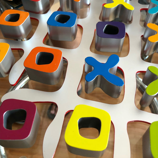 XOX! Share the Love. The fun, artist-signed, special edition board game that doubles as art.